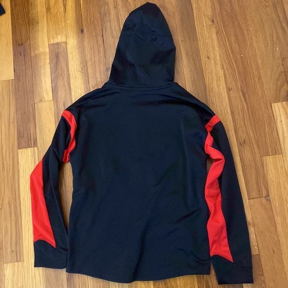 Nike Boys Black and Yellow Zip Up Sweatshirt Size M - Picture 9 of 9
